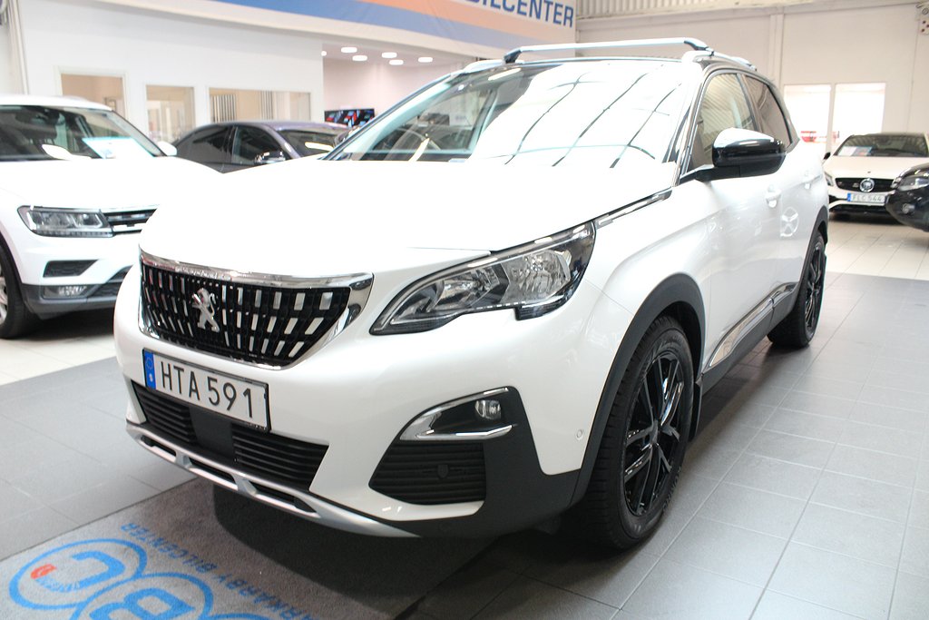 Peugeot 3008 1.6 BlueHDi EAT Allure Kamremsbytt Drag PDC Eu6