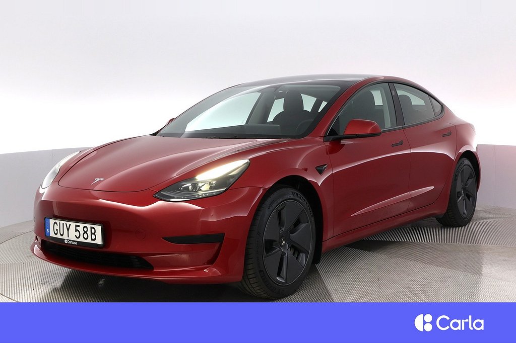 Tesla Model 3 Standard Range Plus Refresh AP Pano Drag