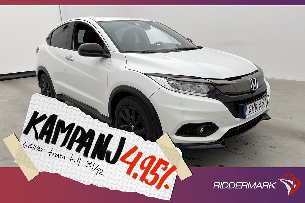 Honda HR-V i-VTEC 182hk Automat M&K-Värmare Drag 4,95% Ränta