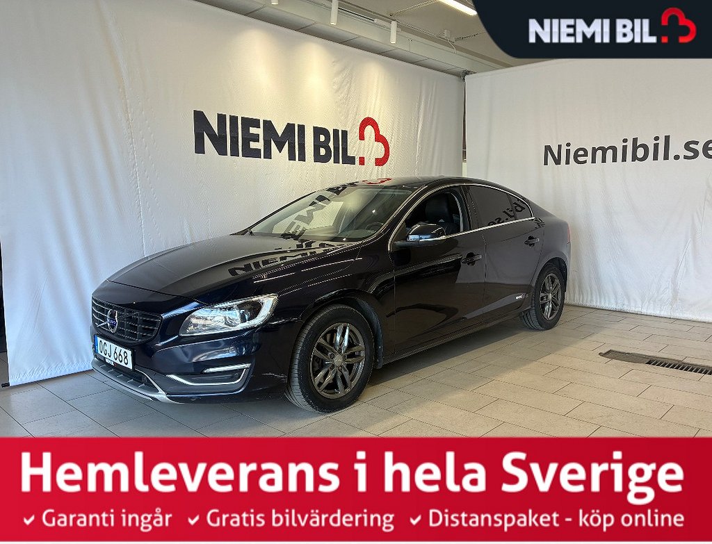 Volvo S60 D4 190hk Aut Summum/Rattvärme/Mvärmare/P-sens/S&V