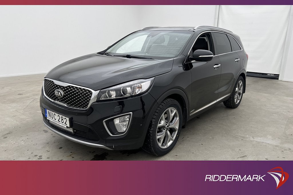 Kia Sorento 2.2 CRDi AWD 200hk 7-sits Pano Infinty 360° Drag