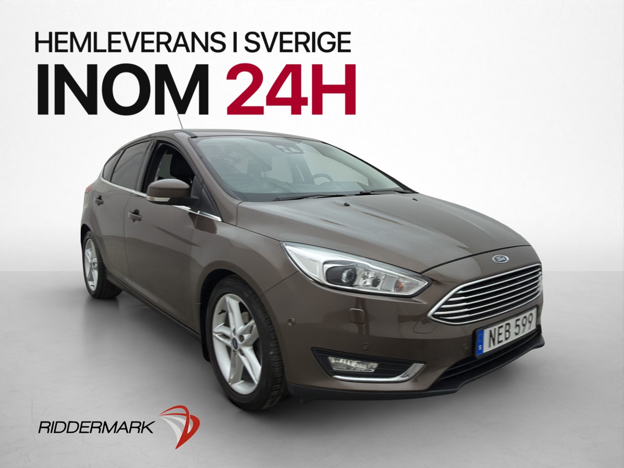 Ford Focus 1.0 Eco-Boost Titanium 5d, bild 5/18