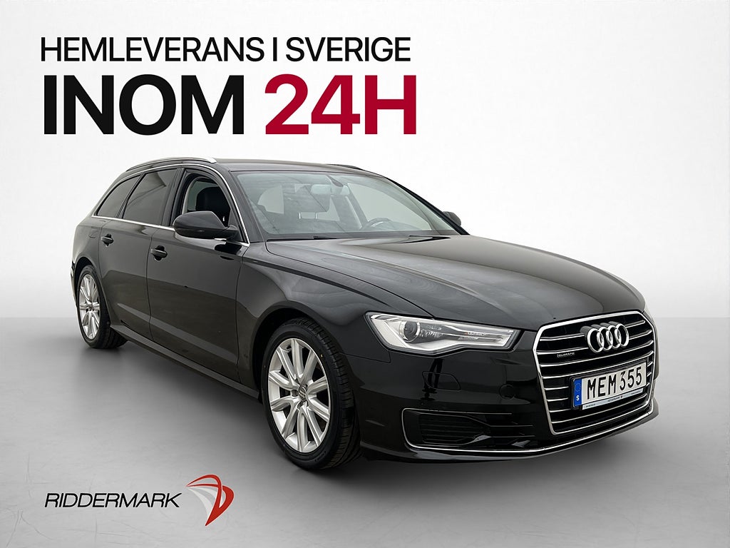 Audi A6 Avant 3.0 TDI V6 Quattro 218hk Värm Drag P-Sensor