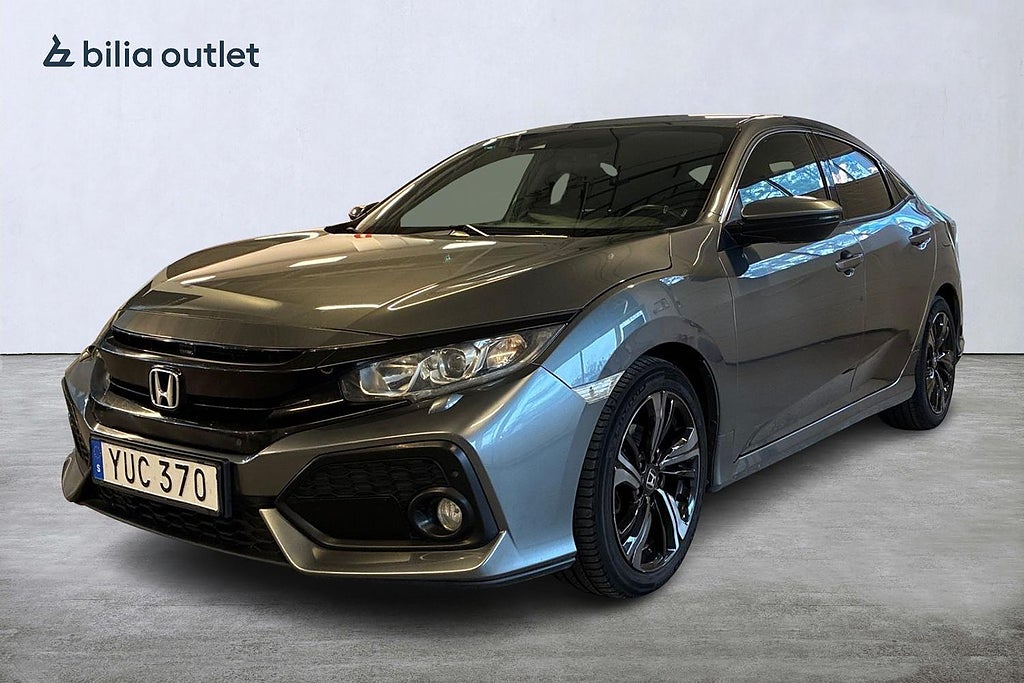 Honda Civic 5-dörrar 1.0 Manuell 129hk Elegance Backkamera