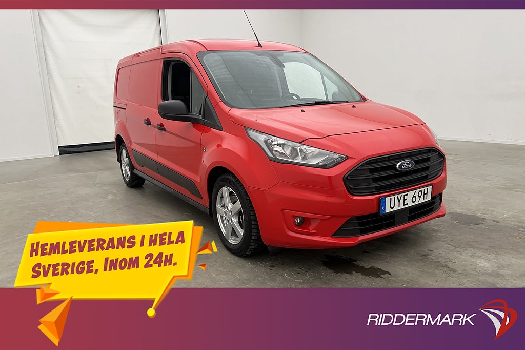 Ford Transit Connect LWB 1.5 Värm Drag B-Kamera CarPlay MOMS