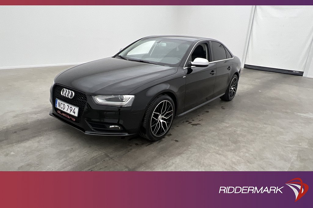 Audi A4 Sedan 2.0 TDI 177hk Quattro M-Värmare B&O 0,51l/mil