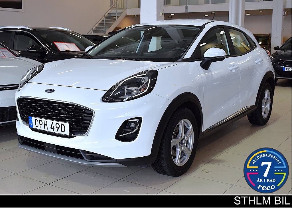 Ford Puma 1.0 EcoBoost MHEV DCT Navi LED 4.95% RÄNTA Moms