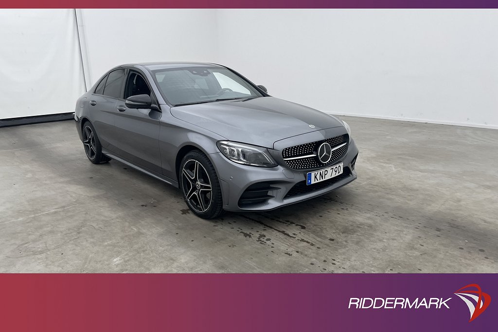 Mercedes-Benz C 220 d 4M AMG Cockpit Airmatic Värmare 360°