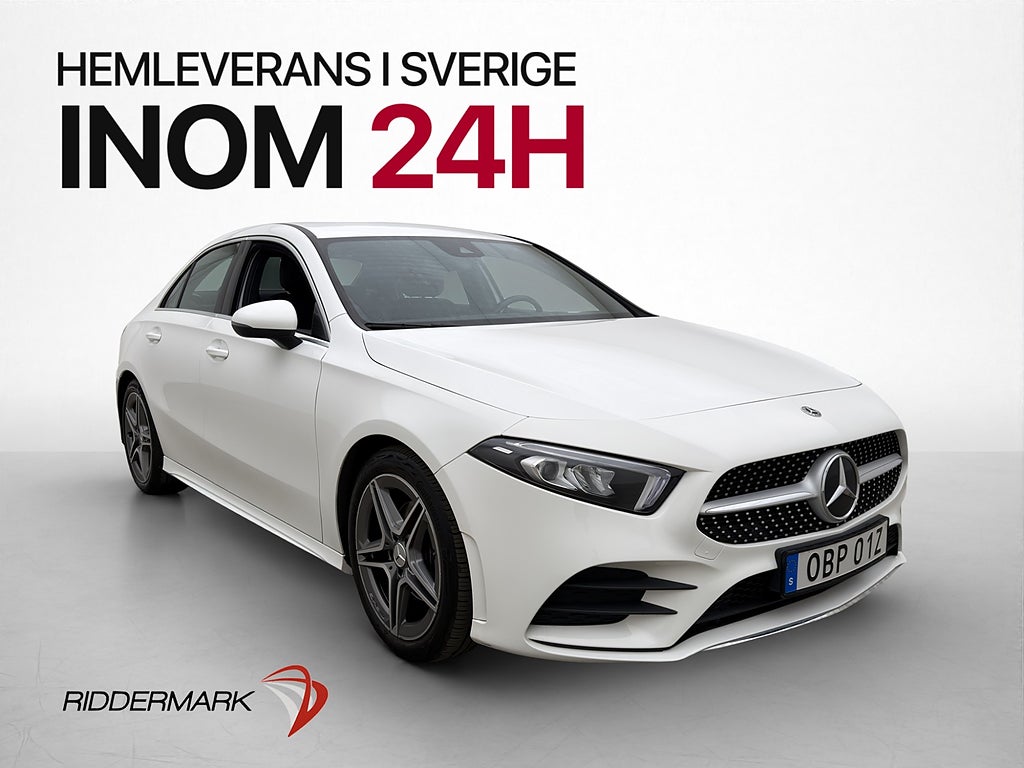 Mercedes-Benz A 180 Sedan 136hk AMG Dragkrok Kamera Navi