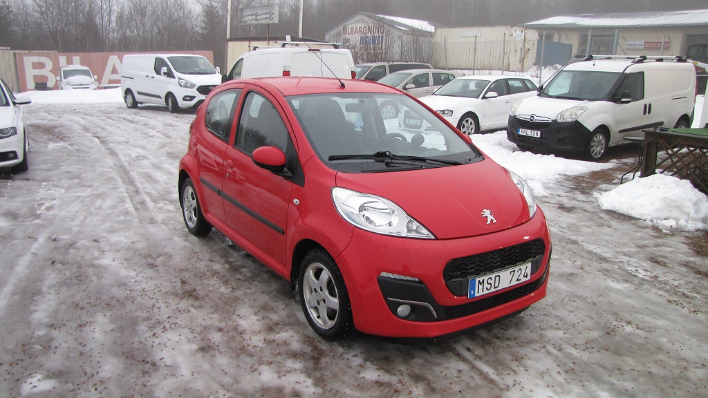 Peugeot 107 5-dörrar 1.0 Euro 5