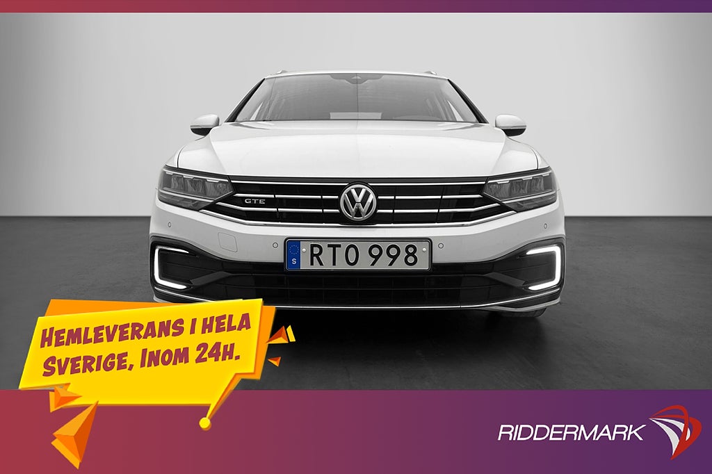 Volkswagen Passat GTE 1.4 TSI 218hk Cockpit B-Kamera Drag