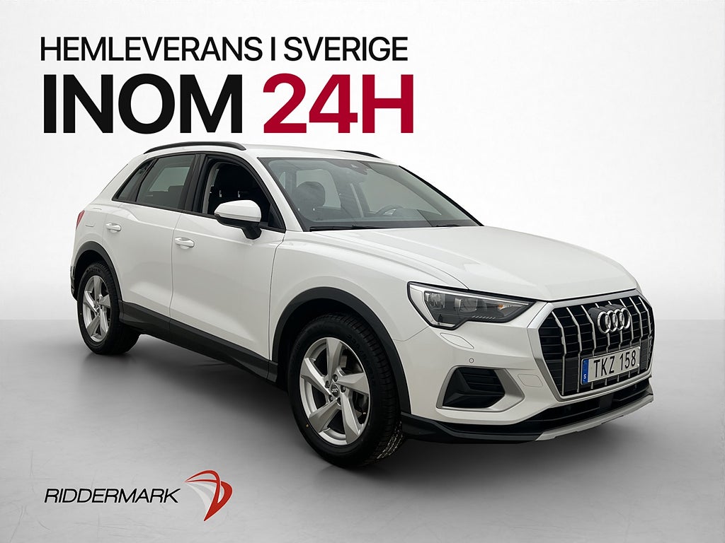 Audi Q3 35 TFSI Proline Advc Cockpit Värmare kamera LED Drag