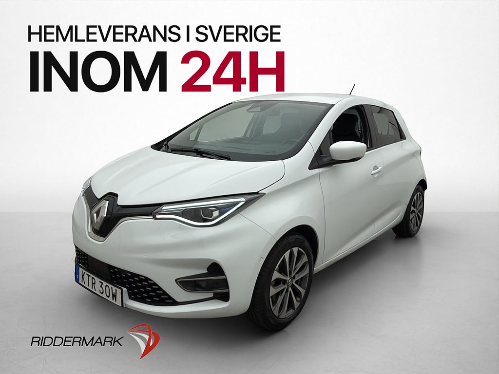 Renault Zoe R135 52 kWh 136hk FRIKÖPT BATTERI Intens Kamera