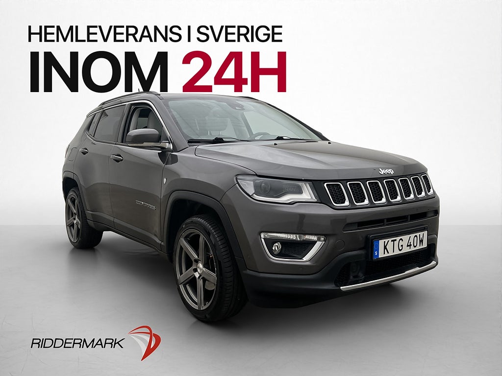 Jeep Compass 1.4 170hk 4WD Kamera Navi Panorama Dragkrok