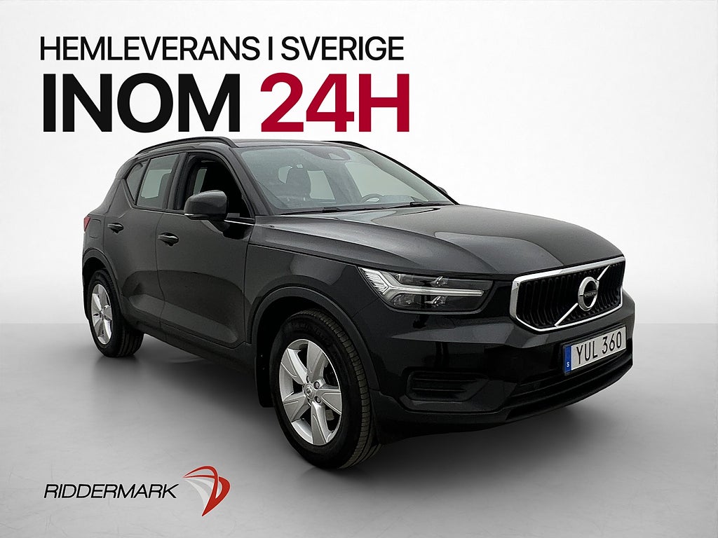Volvo XC40 D3 Kinetic Drag Sensorer CarPlay VOC Värmare