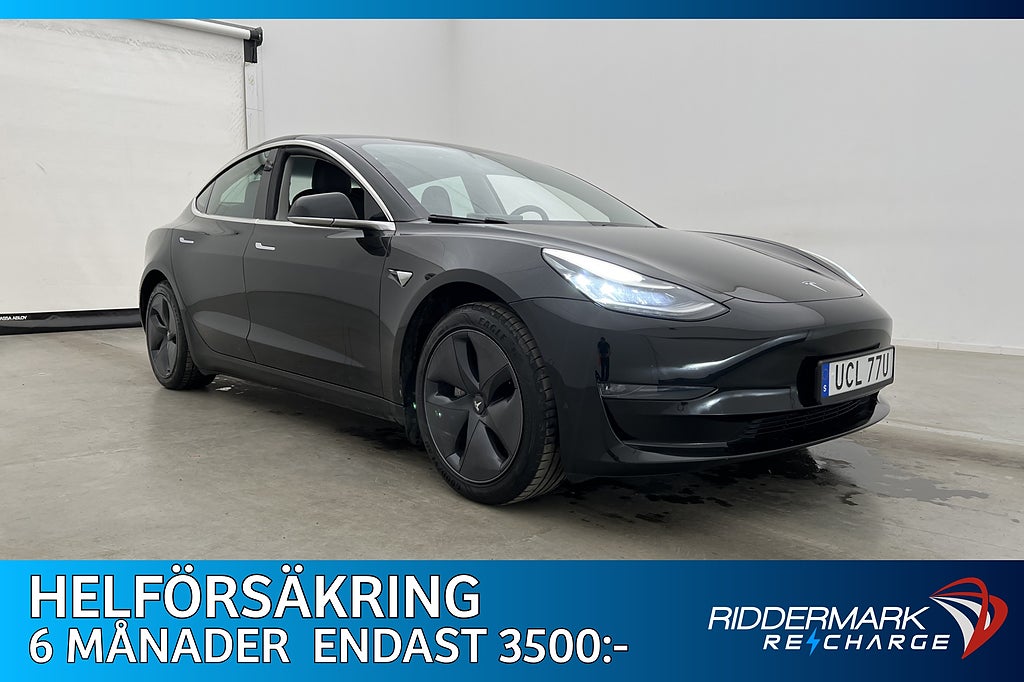 Tesla Model 3 Standard Range Plus Dragkrok Pano Autopilot