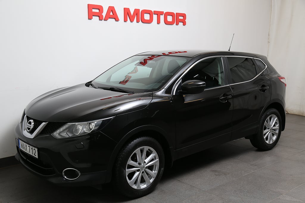 Nissan Qashqai 1,2 DIG-T XTRONIC-CVT Acenta Navi Kamera 1års Garanti 2017