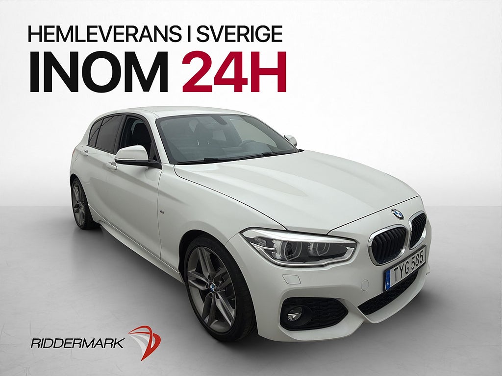 BMW 120 i 184hk M Sport HiFi Skinn Sensorer Keyless