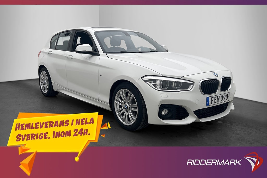 BMW 118 i M Sport Taklucka Navigation P-Sensorer Alcantara
