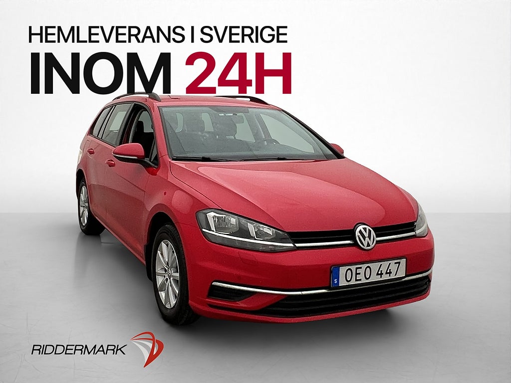 Volkswagen Golf 1.4 TSI 125hk CarPlay M-värme P-sensorer