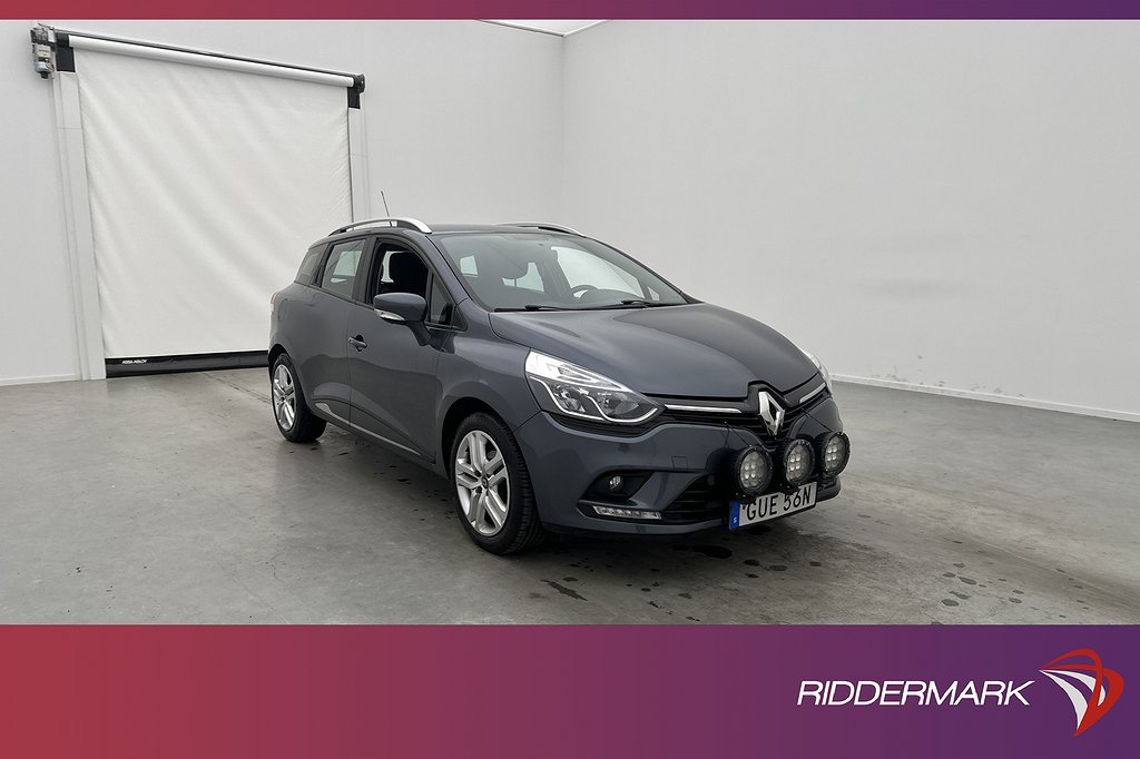 Renault Clio Sport Tourer 0,9 90hk Zen Navi Sensorer Drag