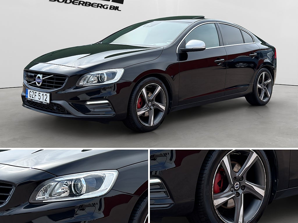 Volvo S60 D4 190hk AUT R-DESIGN TAKLUCKA NAVI DRAG BLIS D-VÄRM