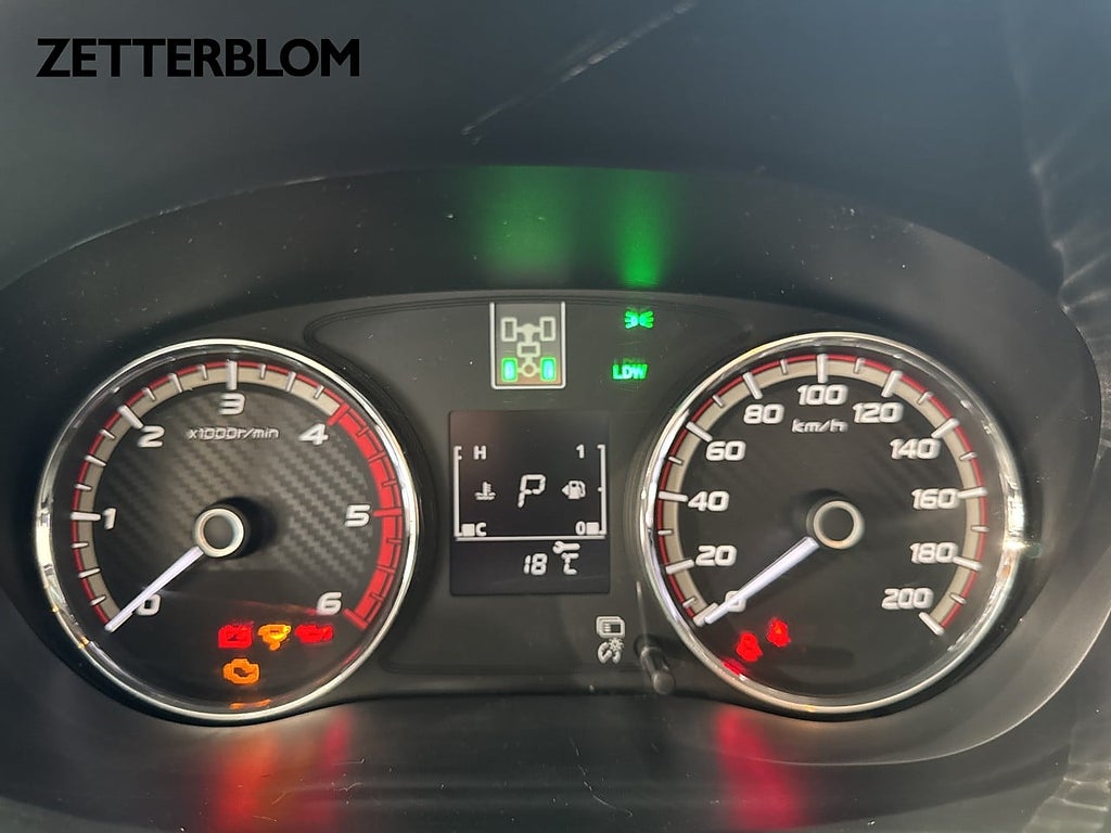 Transportbil - Flak Mitsubishi L200 11 av 14