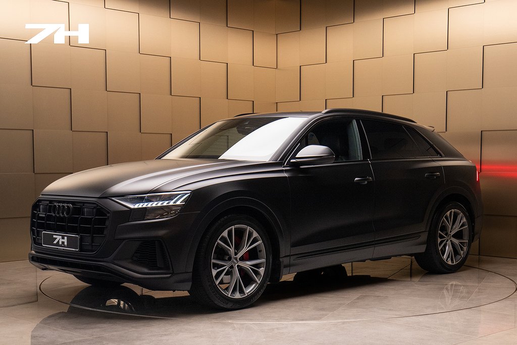 Audi Q8 50 TDI S Line / B&O / Luftfj / Värmare /