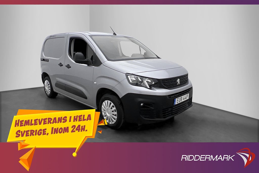 Peugeot Partner 1.5HDi PDC 3-Sits Farthållare MOMS 3807MIL
