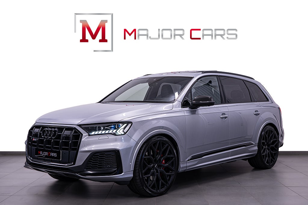 Audi SQ7 TDI Q Pano 24" B&O Alcantara SoftC Massage Kolfiber HuD
