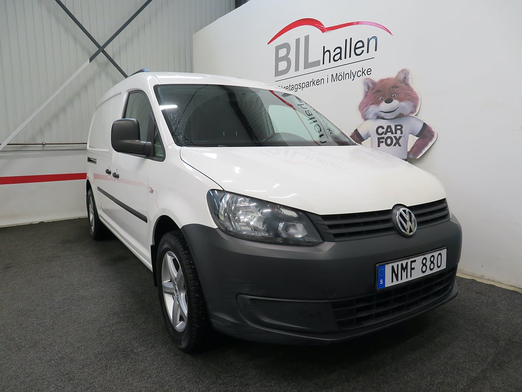 Volkswagen Caddy Maxi 1.6 TDI 102HK Automat Drag Backkamera Dieselvärmare