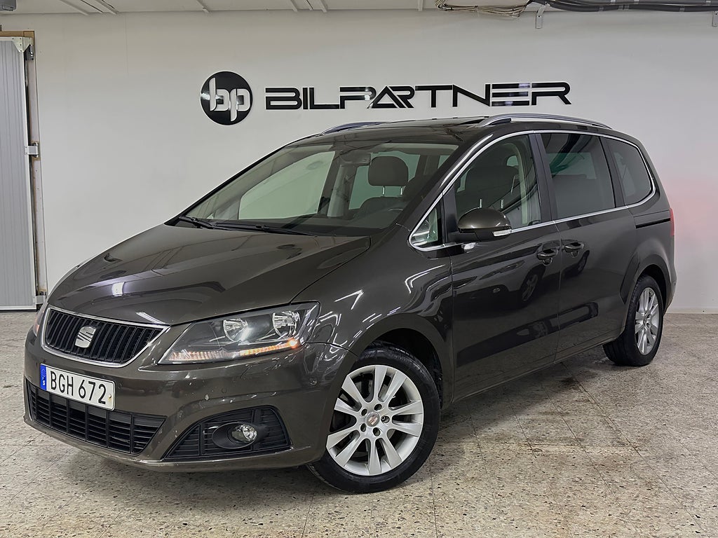 Seat Alhambra 7-Seater 2.0 TDI 140hk 4Drive | Panorama |Drag 