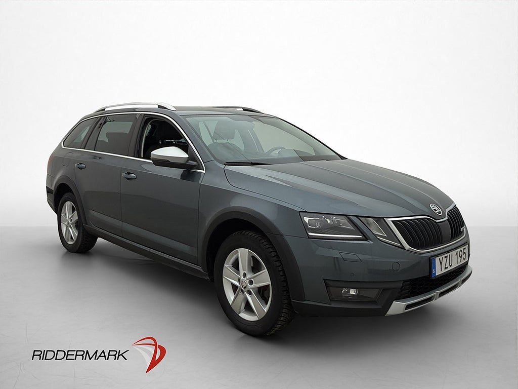 Skoda Octavia 2.0 TDI 184hk 4x4 Premium Värmare Kamera