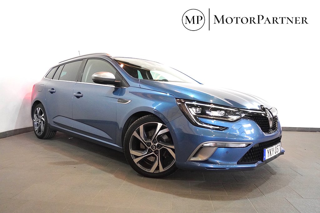 Renault Mégane GT Grandtour TCe BOSE Kamera Skalstolar 205hk