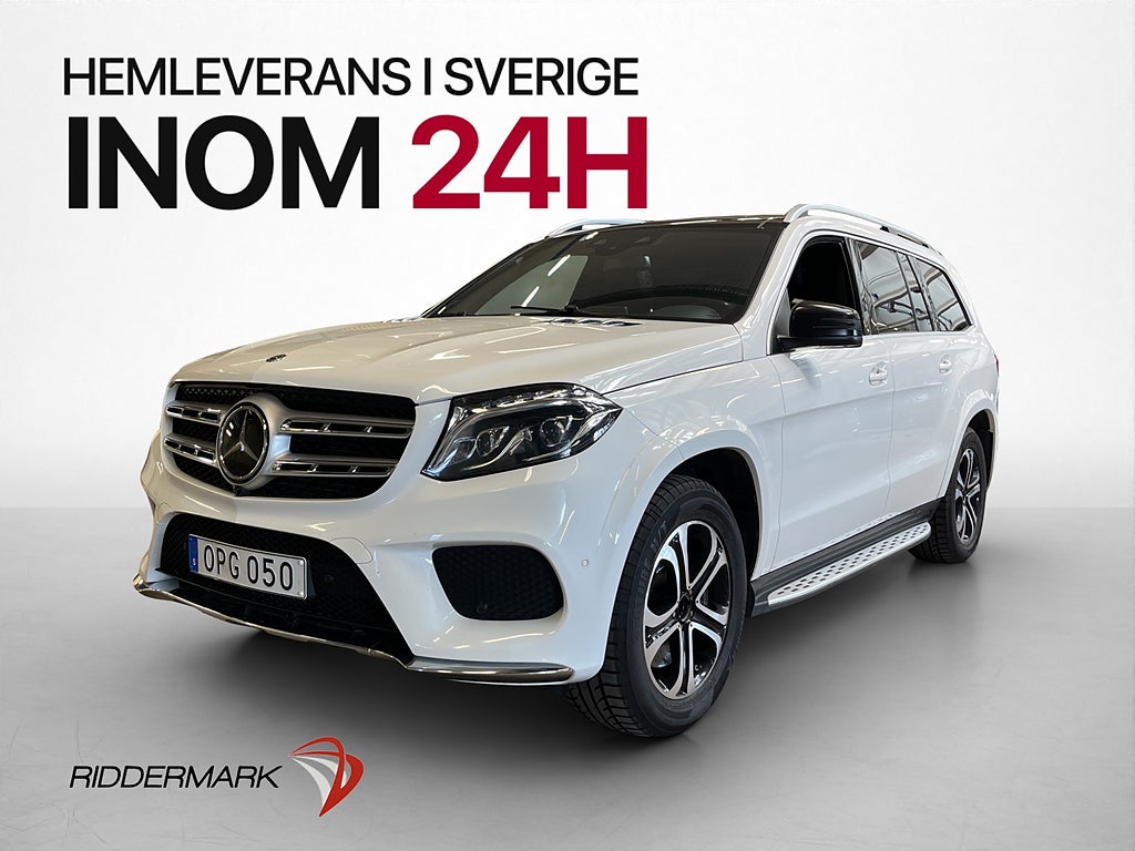 Mercedes-Benz GLS 350 d 4M AMG 7-Sits Pano H/K D-Värm 360°