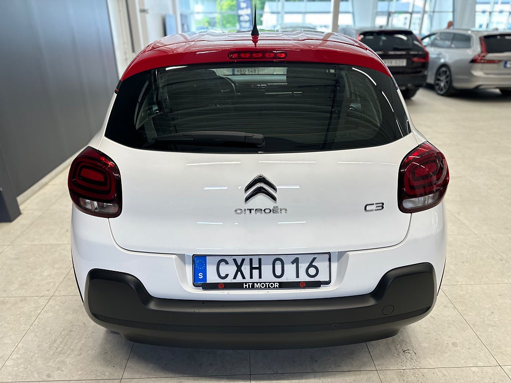 Citroën C3 1.2 PureTech 110 EAT Euro 6/P-sensorer/Carplay/Android
