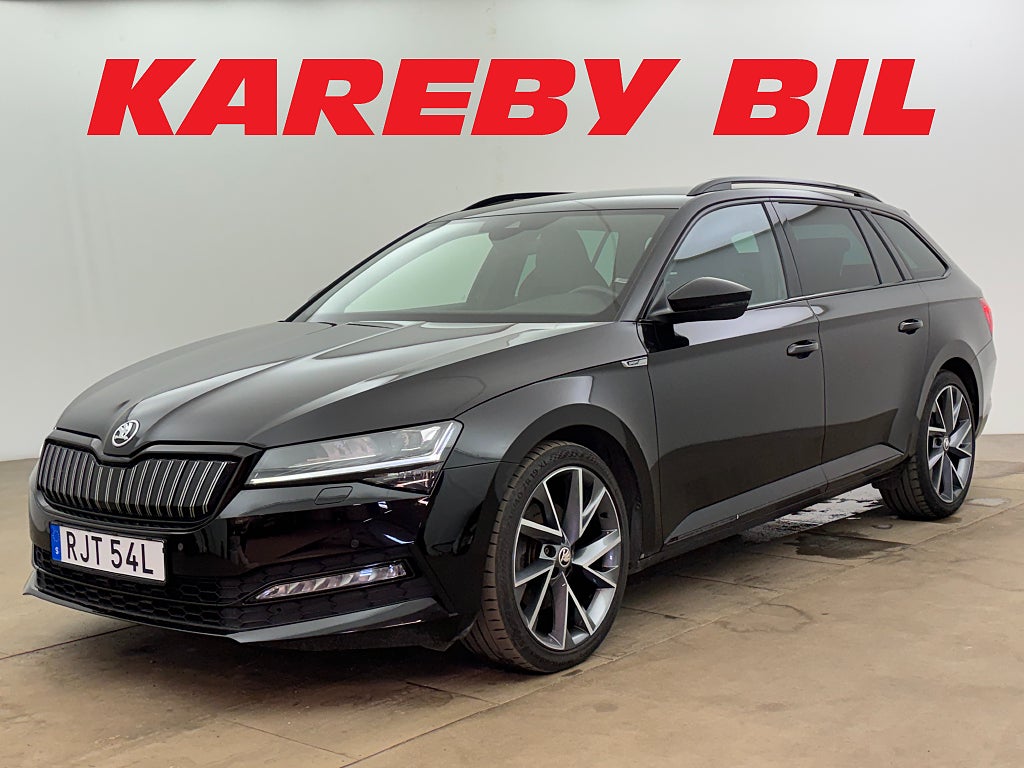 Skoda Superb iV Kombi 1.4 TSI 218hk Sportline Business Drag Kamera