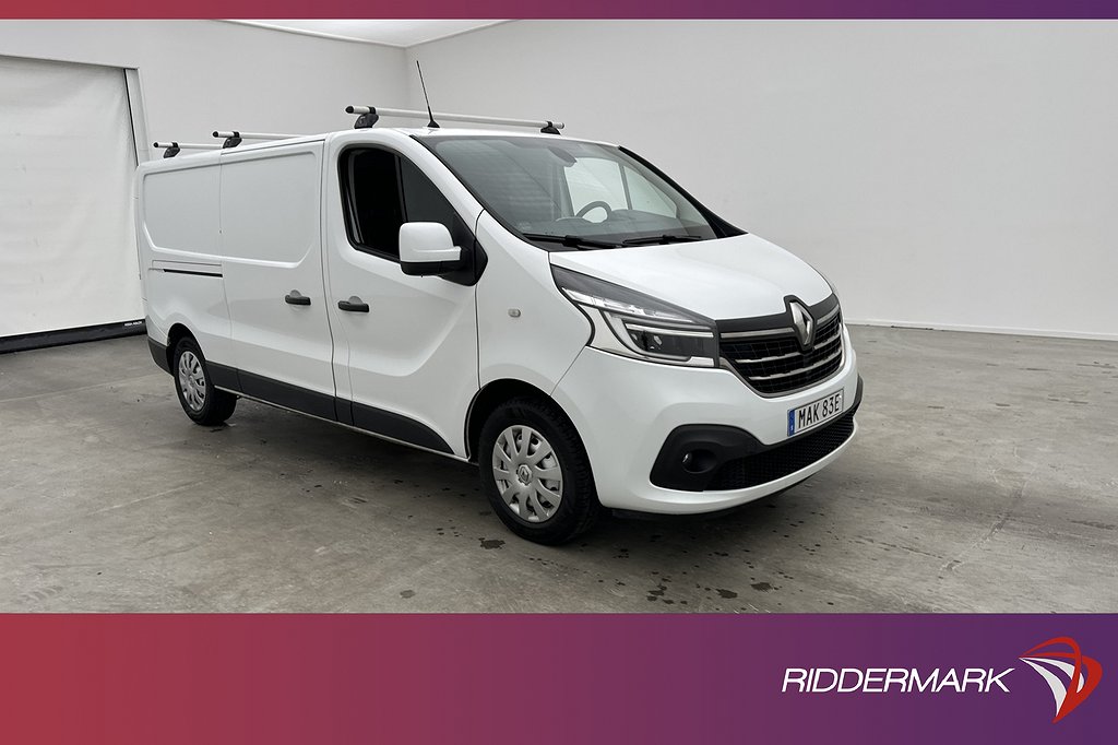 Renault trafic L2 2.0 145hk Värmare Dragkrok B-Kamera Moms