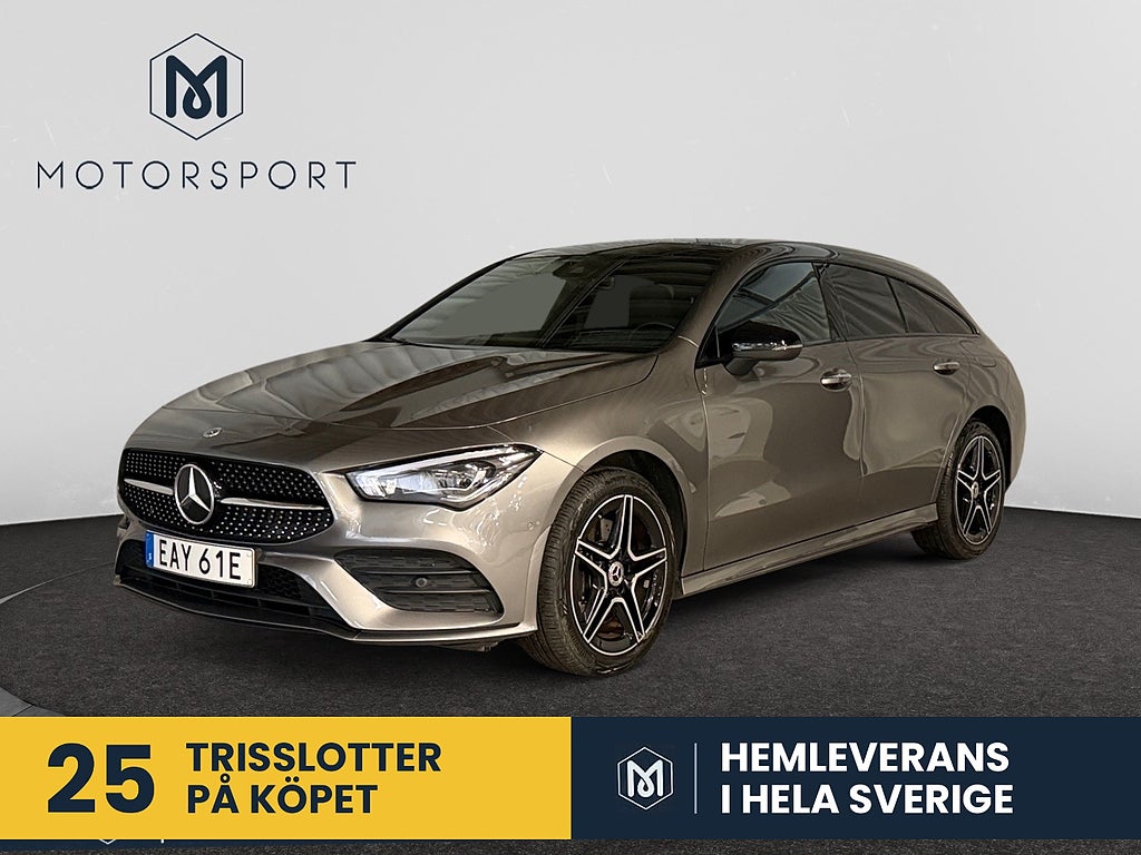 Mercedes-Benz CLA250 e 250 e Shooting Brake AMG Line Adapt- fart Pano Bkamera