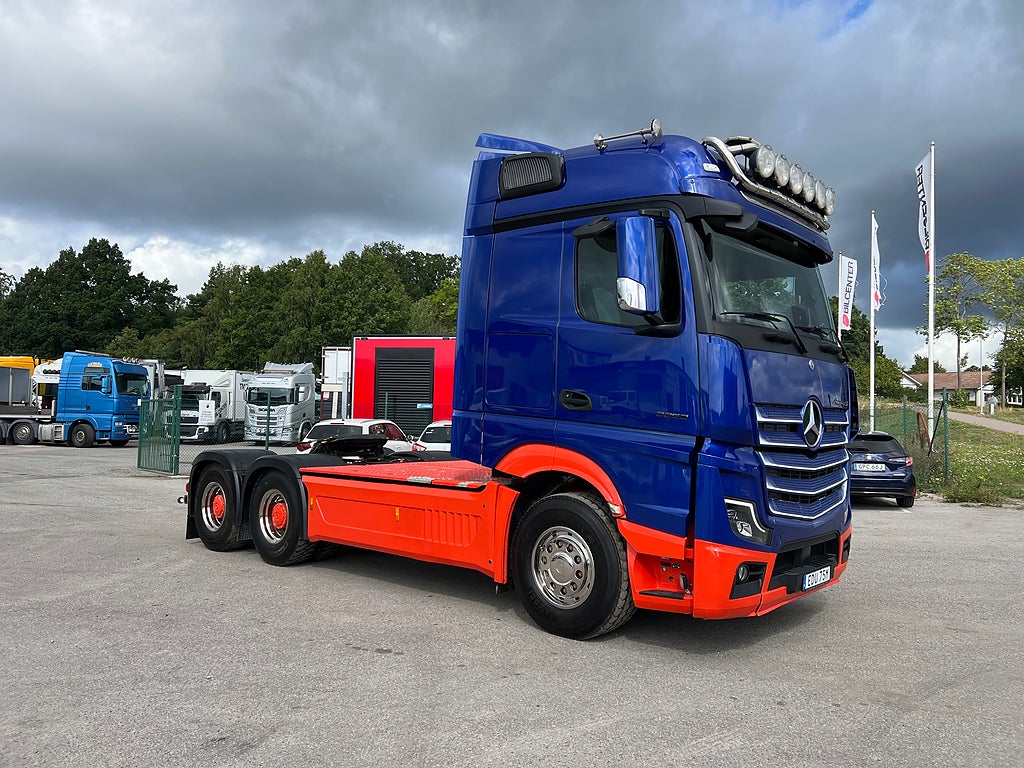 Mercedes-Benz Actros 3353 LS 6x4 Dragbil, Hydraulik, Euro 6