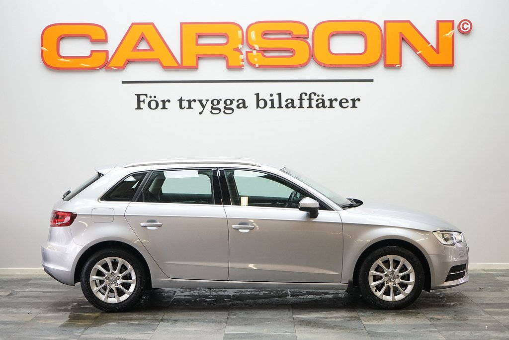 Audi A3 1.4 TFSI Aut Fullservad 514KR Årsskatt Aut Fullservad 514KR Årsskatt