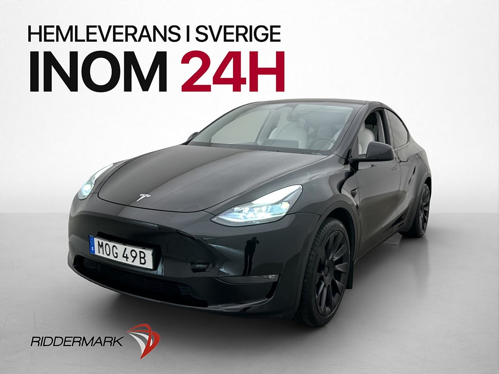 Tesla Model Y Long Range AWD Drag Värmepump MOMS