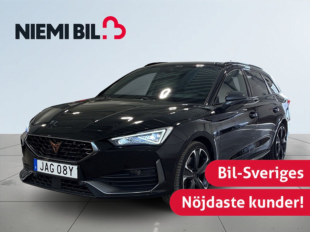 Cupra Leon Sportstourer e-Hybrid Drag Värmare Cockpit Kamera S&V