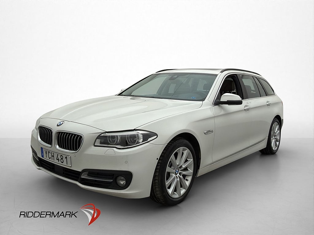 BMW 520 d xDrive Värmare Cockpit H/K Pano HUD Komfort Drag