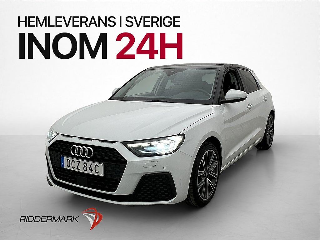 Audi A1 Sportback 30 TFSI Proline Cockpit Sensorer CarPlay