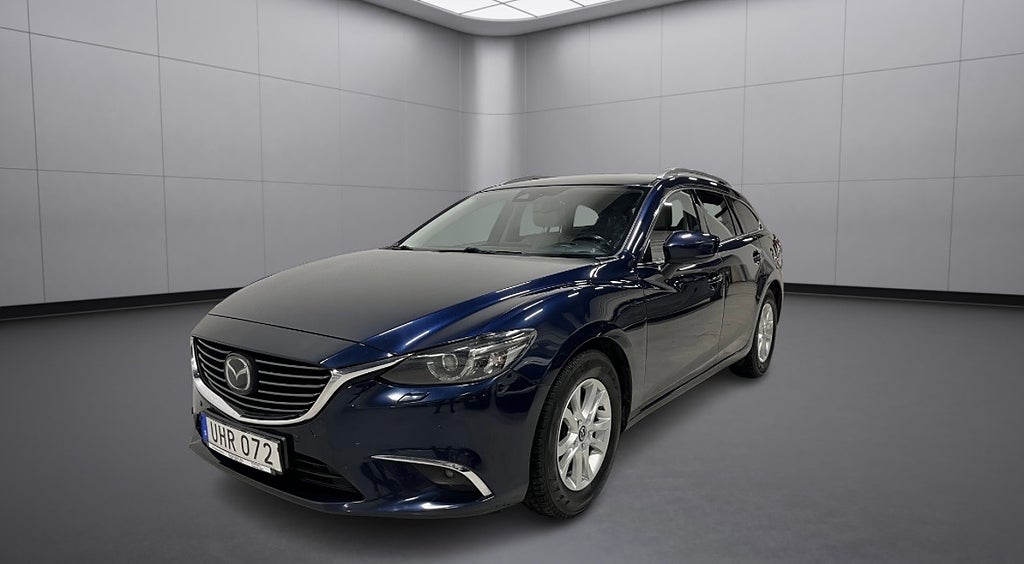 Mazda 6 Wagon 2.2 SKYACTIV-D 175hk Optimum BOSE HUD Kamera drag