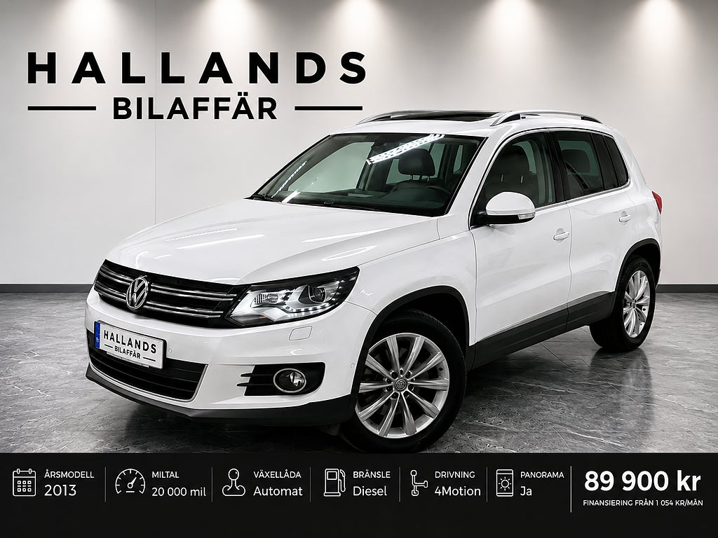 Volkswagen Tiguan 2.0 TDI 140hk / Automat / 4Motion Sport / Panorama 