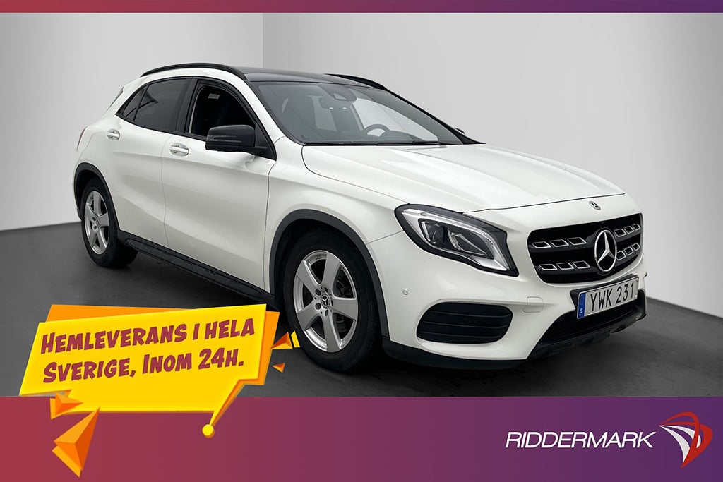 Mercedes-Benz GLA 250 4MATIC 211hk AMG Pano H/K 360° Navi
