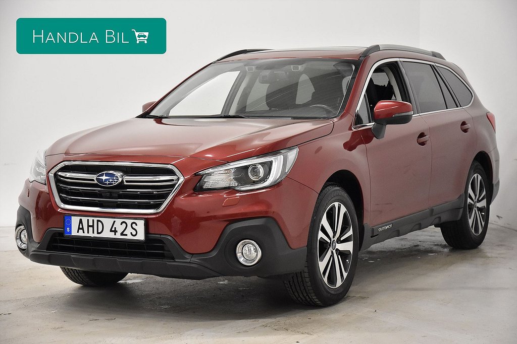 Subaru Outback 2.5 4WD Summit Taklucka H/K Skinn Navi SoV-hjul 175hk