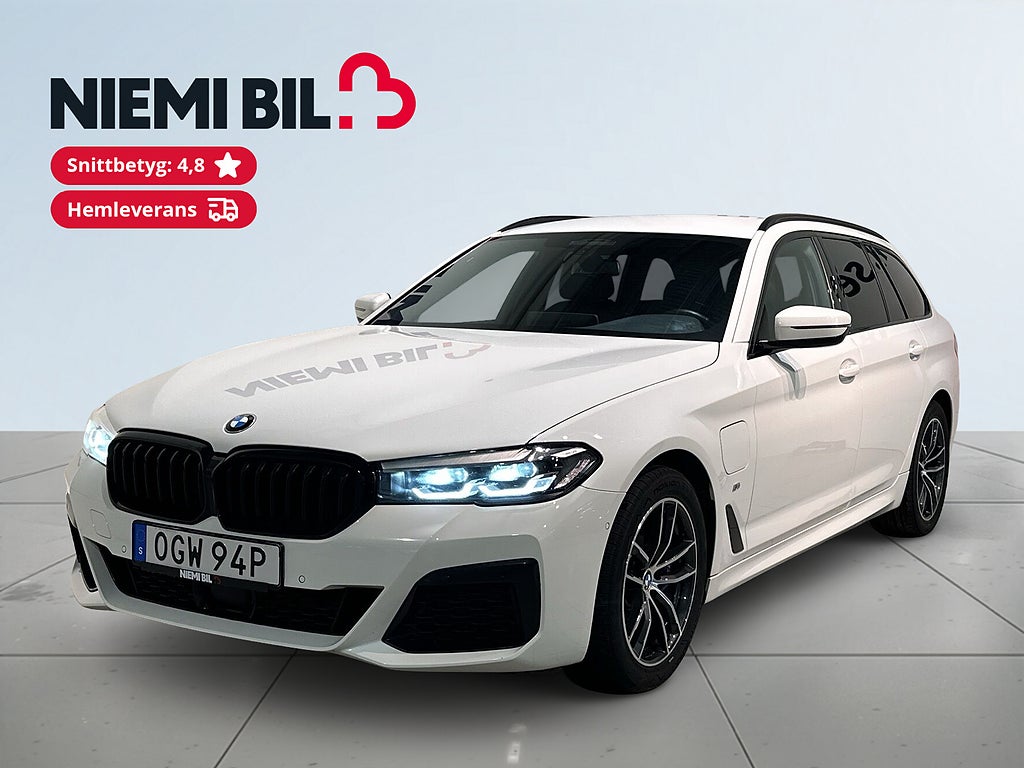 BMW 530e xDrive Touring M Sport Drag Skinn Pvärm H/K Kamera SoV